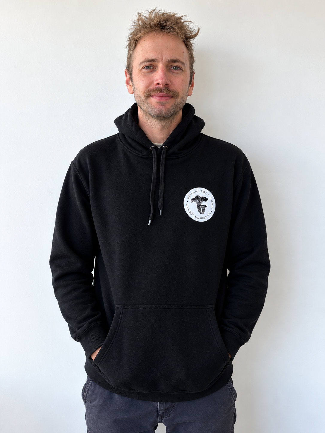 Remarkable Fungi Hoodie – Black