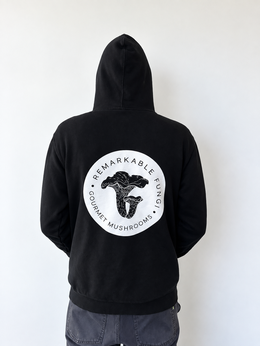 Remarkable Fungi Hoodie – Black