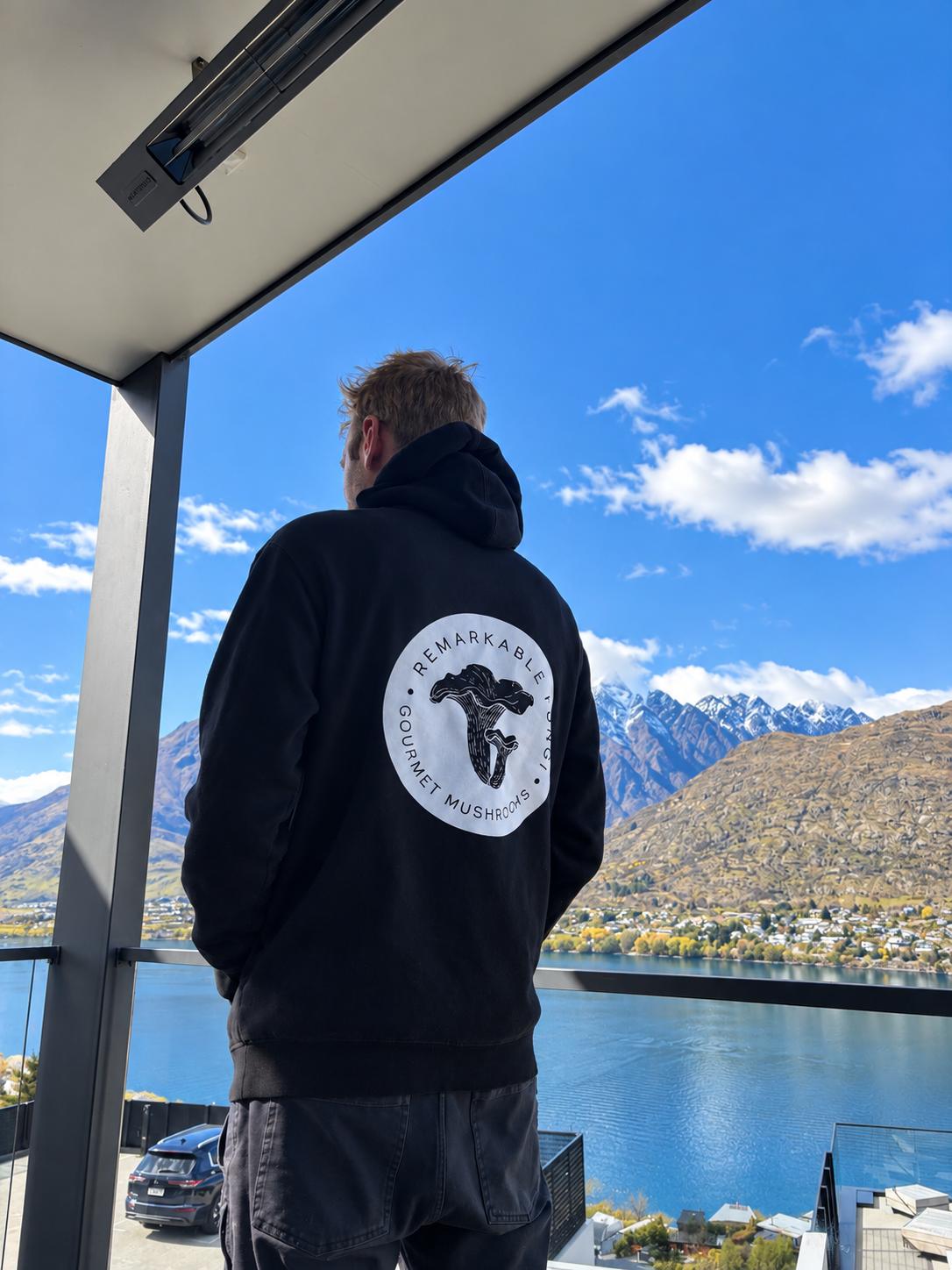 Remarkable Fungi Hoodie – Black
