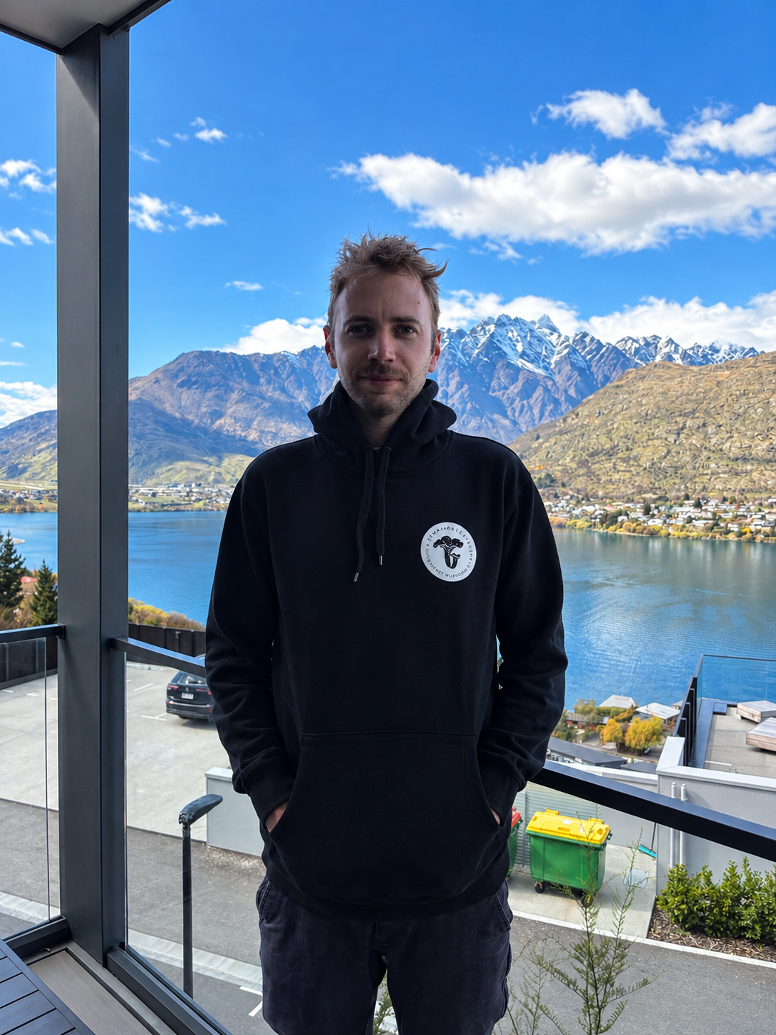 Remarkable Fungi Hoodie – Black