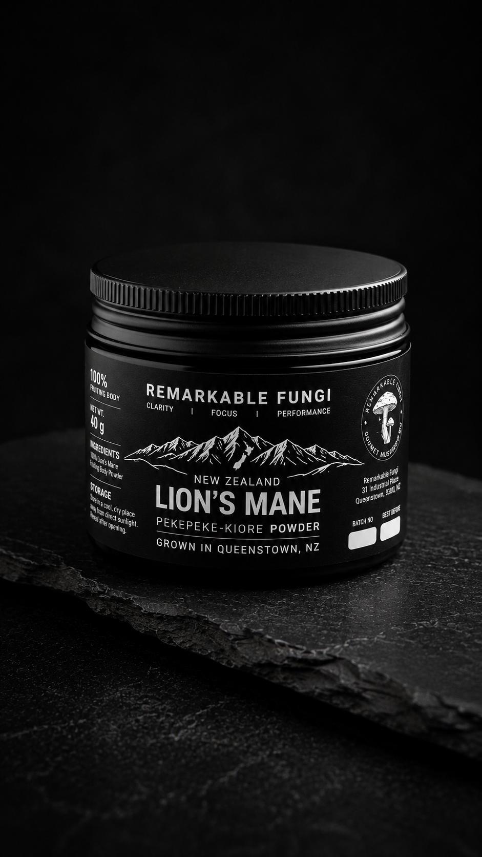 New Zealand Lion's Mane Powder 60g